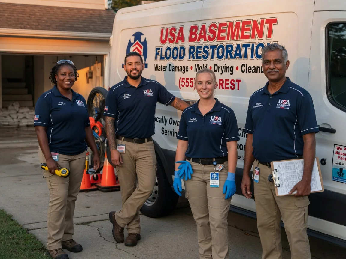 Basement Flood Cleanup company in Sebastopol, MS